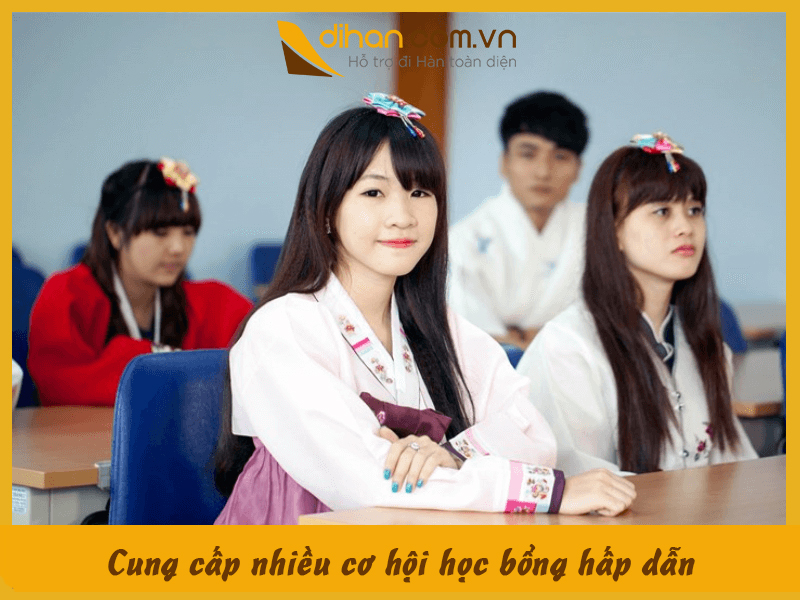 Trường Đại học Hà Nội cung cấp nhiều cơ hội học bổng hấp dẫn