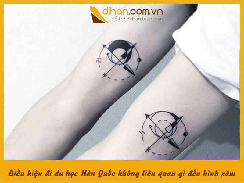 Điều kiện đi du học Hàn Quốc không liên quan gì đến hình xăm