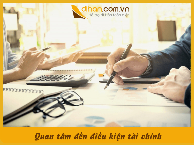 Quan tâm đến điều kiện tài chính