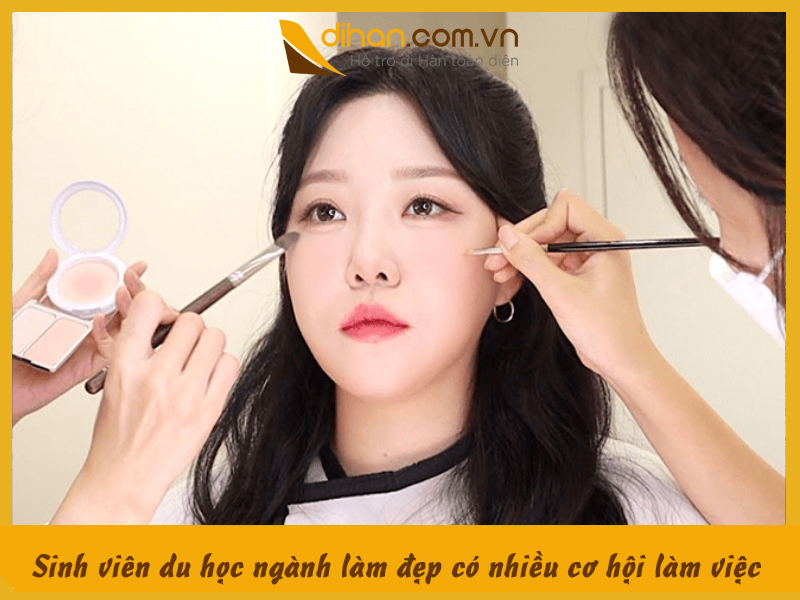 Sinh viên du học ngành làm đẹp có nhiều cơ hội làm việc