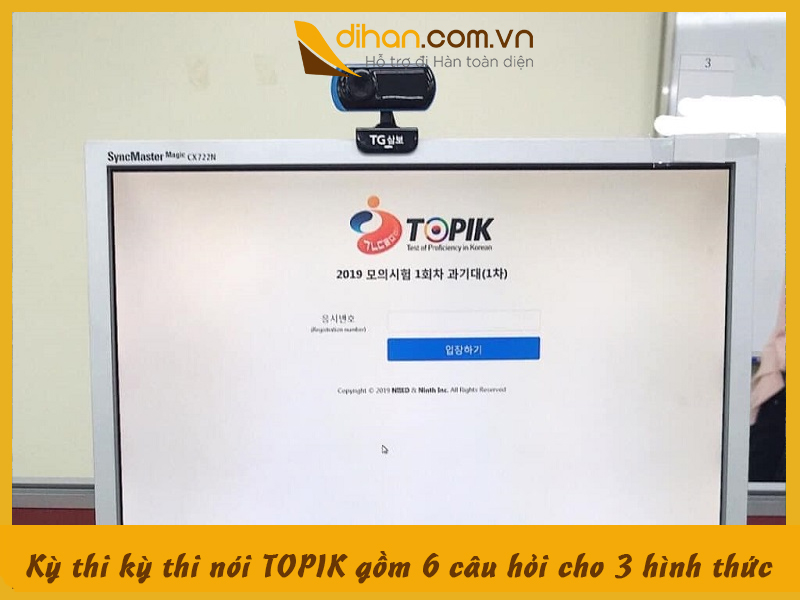 Thi nói Topik gom 6 câu hỏi cho 3 hình thức