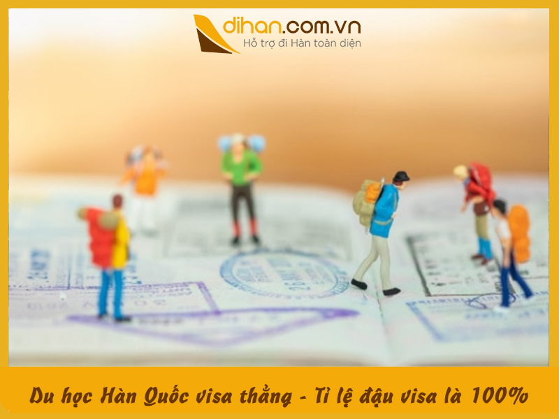 Tỉ lệ đậu visa là 100%