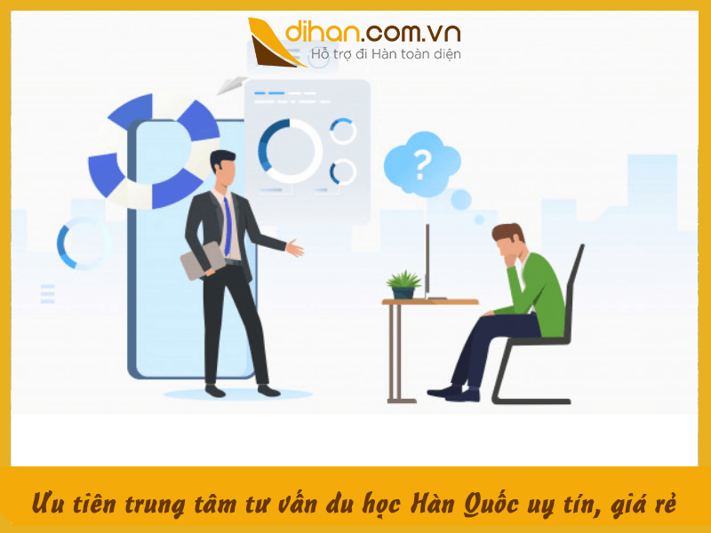 Ưu tiên trung tâm tư vấn du học Hàn Quốc uy tín, giá rẻ