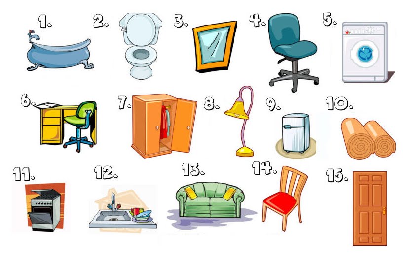 Từ vựng tiếng Hàn về đồ vật